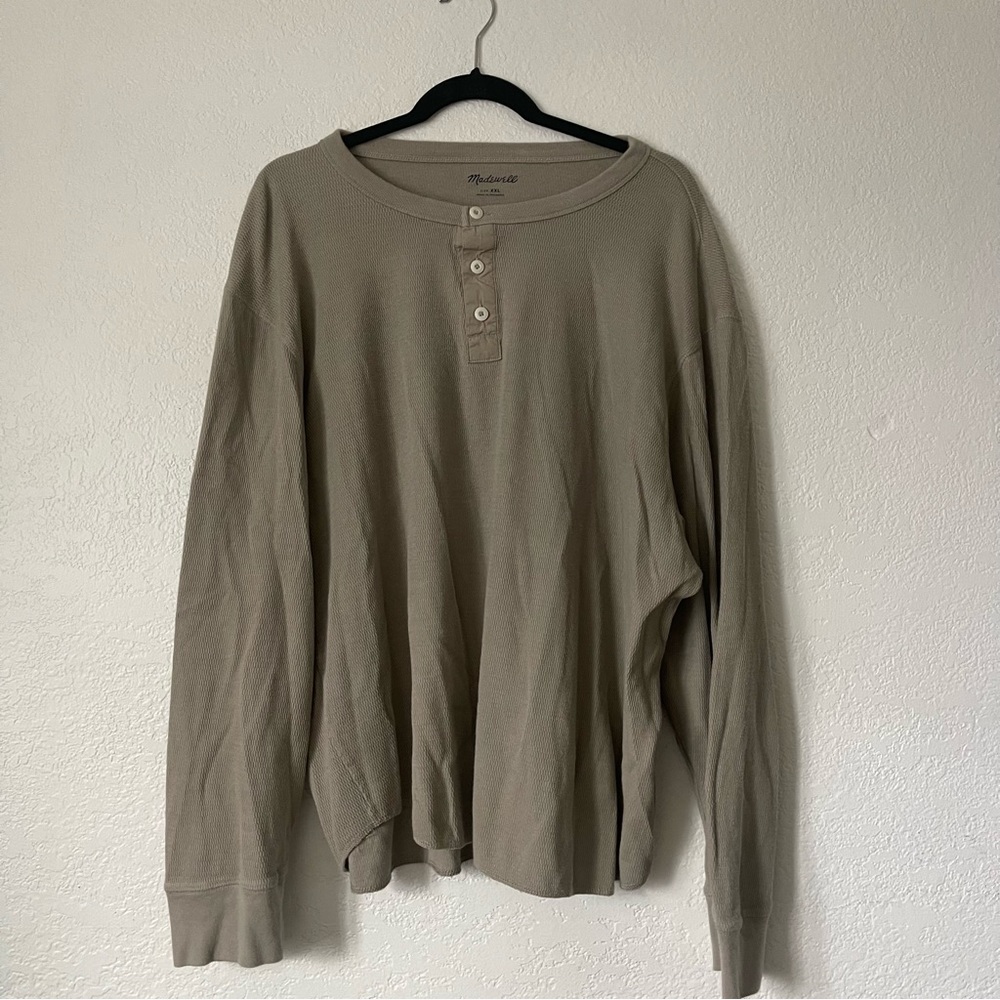 Madewell mens long sleeve thermal